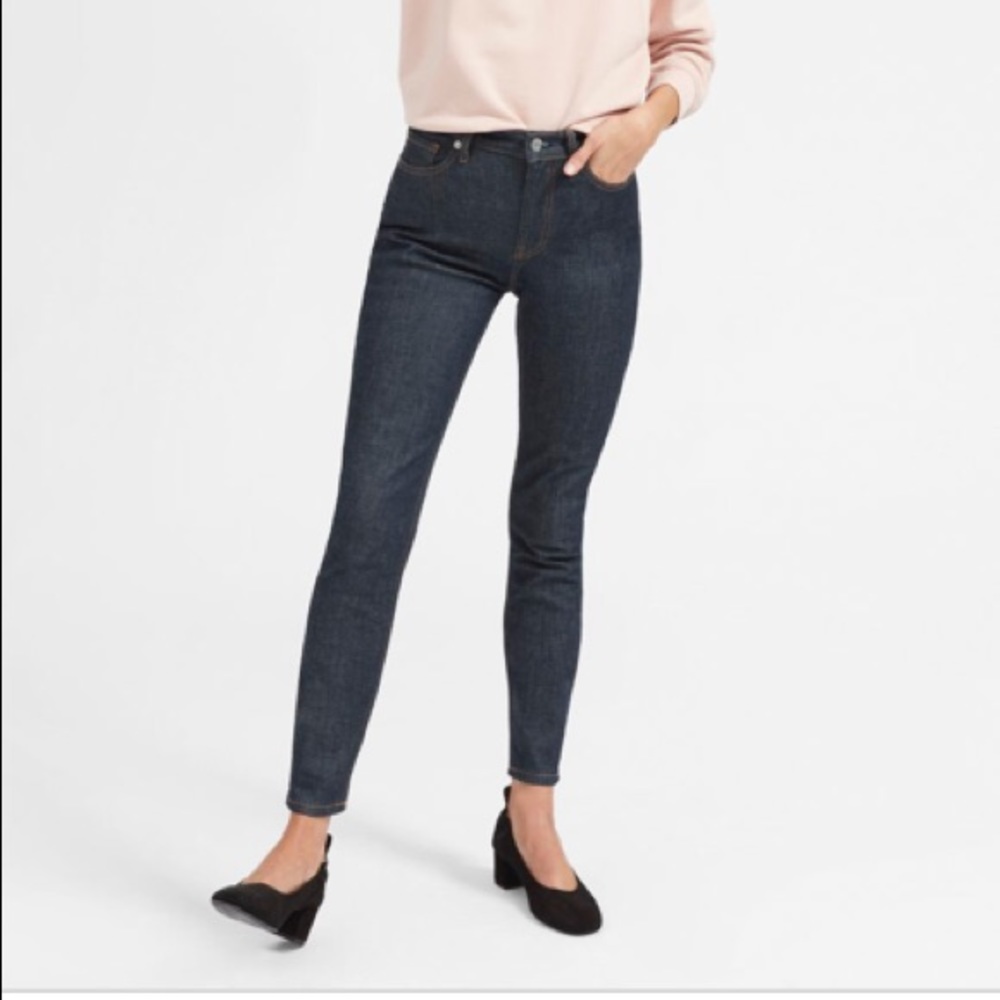 Everlane High Rise Skinny Ankle Jean